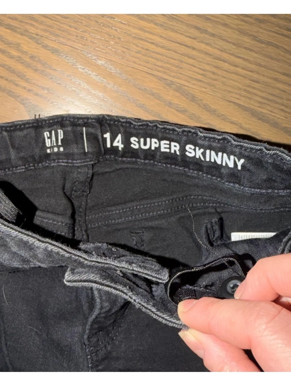 GAP Girls Black Skinny Jeans